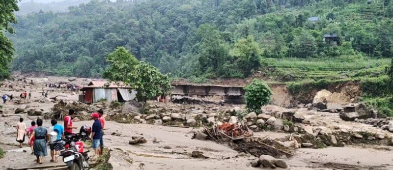 मनसुन सुरु भएको एक महिनामा विपद्‍बाट ६२ जनाको मृत्यु
