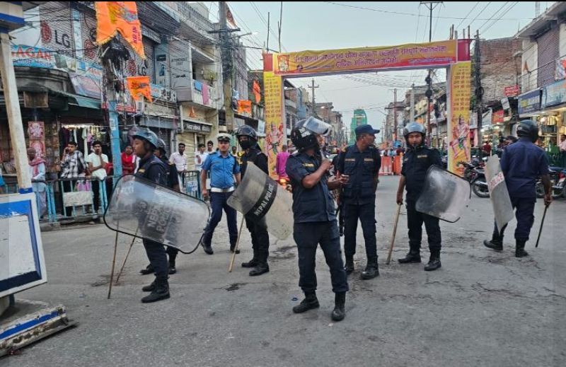 वीरगञ्जमा आज राति १२ बजेसम्म थपियो कर्फ्यु