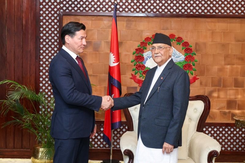 प्रधानमन्त्रीसँग रुसी प्रतिनिधिमण्डलको भेट, रुसी सेनामा नेपालीलाई भर्ना नगर्न पुटिनलाई सन्देश