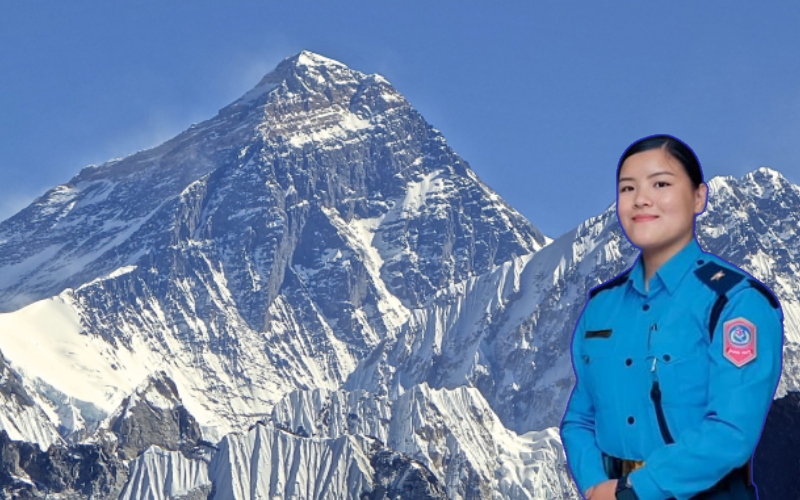 सगरमाथा आरोही प्रहरीका असई शेर्पालाई विशेष बढुवा