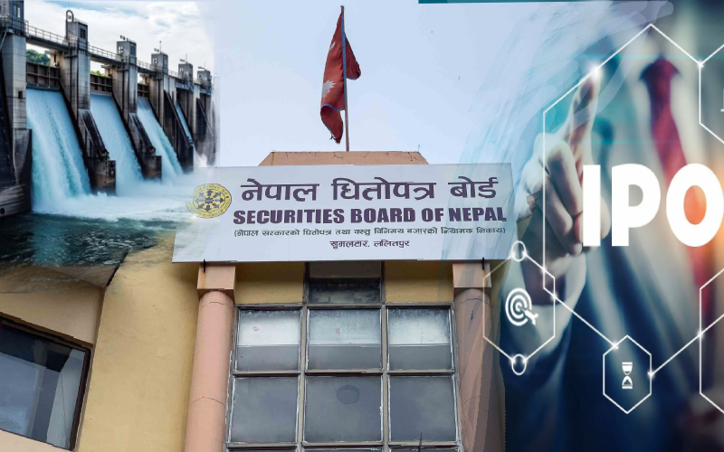 आइपिओ पाइपलाइनमा रहेकामध्ये ४८ प्रतिशत हाइड्रोपावर