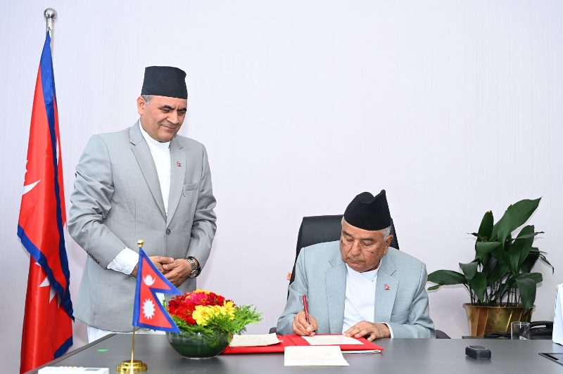 राष्ट्रपतिबाट नागरिकता विधेयक प्रमाणीकरण