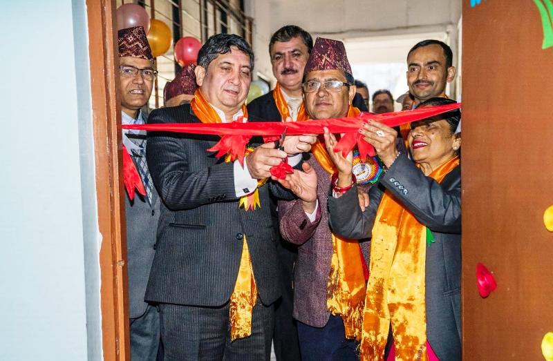 पाकिस्तानका राजदूतद्वारा ज्ञानोदय माध्यमिक विद्यालयलाई कम्प्युटर ल्याब हस्तान्तरण