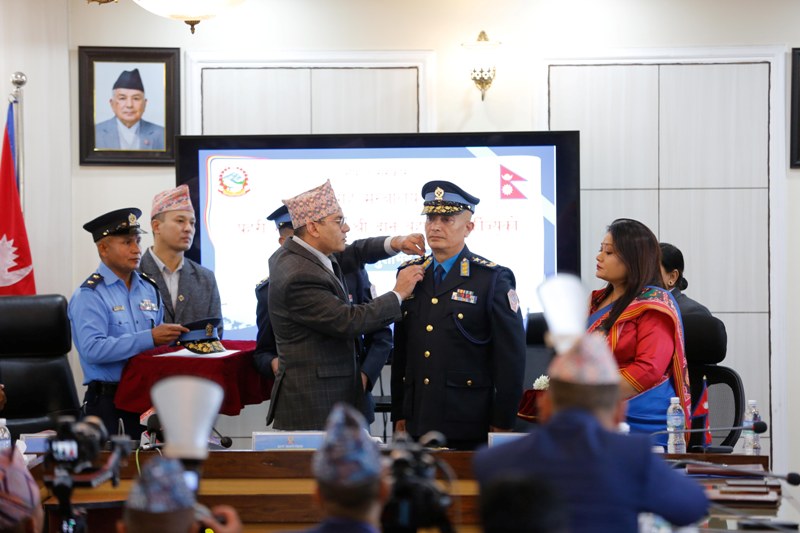 नवनियुक्त आईजीपी कार्कीले लगाए दज्र्यानी चिह्न