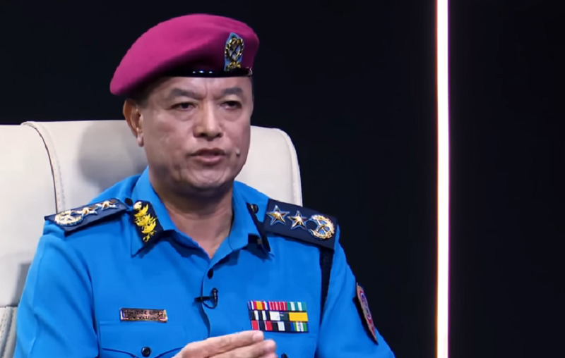 जेनजी आन्दोलनमा गोली चलाउने आदेश कसैले नदिएको आईजीपी खापुङको दाबी