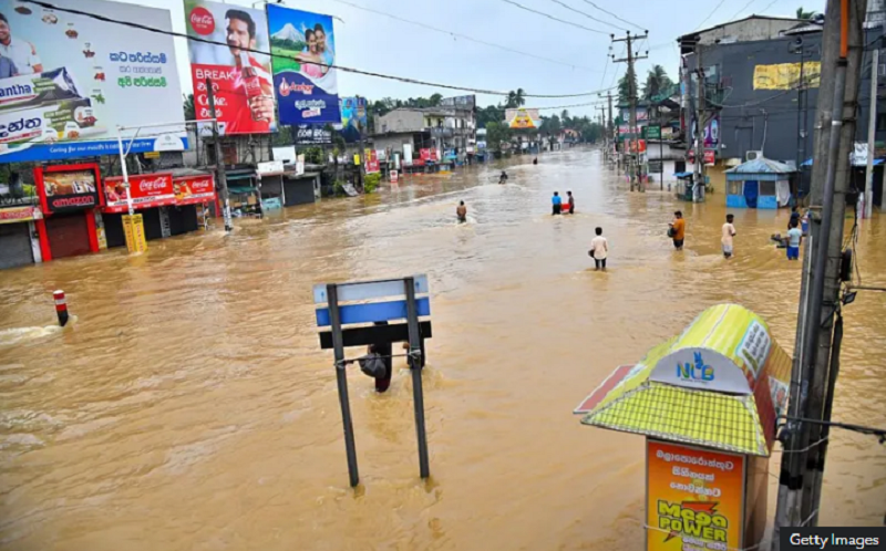श्रीलंका बाढीमा मृत्यु १५९ जनाको मृत्यु, २०० भन्दा बढी बेपत्ता