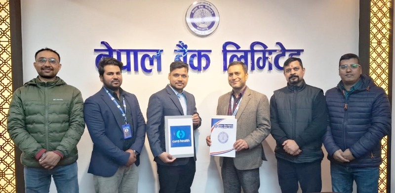 नेपाल बैंकका ग्राहक र कर्मचारीलाई क्यूरा हेल्थमा विशेष छुट